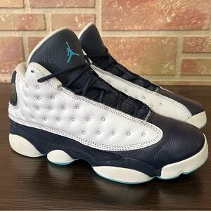 Nike Air Jordan 13 Retro Obsidian Powder Blue DJ3003-144 Size 6.5 Youth